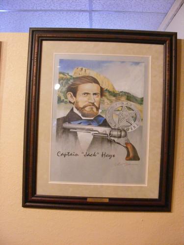 capt jack hays - L Bar Western Art